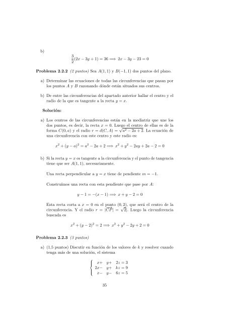 Problemas de Selectividad de Matemáticas II Comunidad de Madrid (Resueltos)