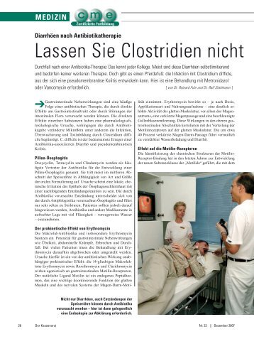 Lassen Sie Clostridien nicht außer Acht! - ratgeber-fitness.de