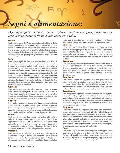 Wealth Planet rivista 2 2012 - Wealthplanet.it