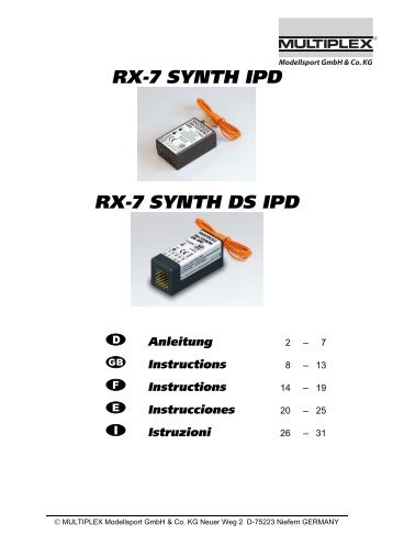 rx-7 synth ipd rx-7 synth ds ipd - BaroneRosso.it