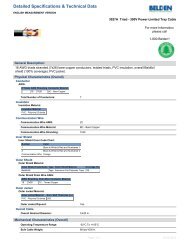 3027A Technical Data Sheet (English) - Belden