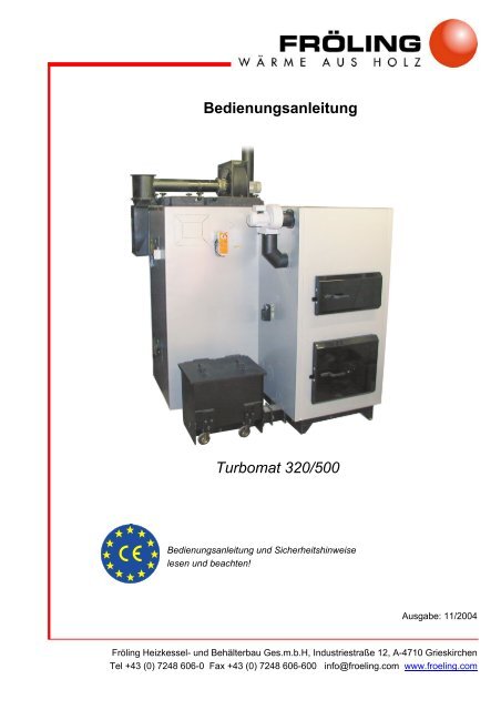 Bedienungsanleitung Turbomat 320/500 - EBL