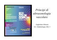 Principi di ultrasonologia vascolare