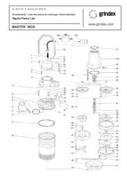 MASTER INOX www.grindex.com - Grindex Pump