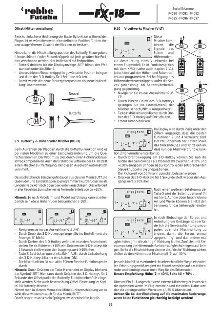 Manual - Fertigmodelle