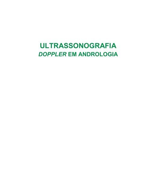 1 - LIVRO - Ultrassonografia doppler em Andrologia.pdf