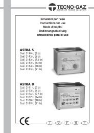 Manuale Astra - Tecno-Gaz