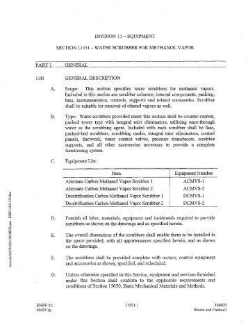 11551 Water Scrubber for Methanol Vapor.pdf - Ulliman Schutte ...