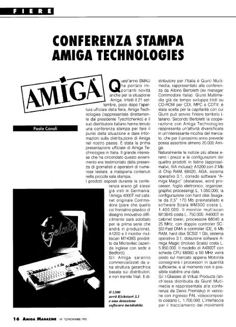 1 - Amiga Magazine Online