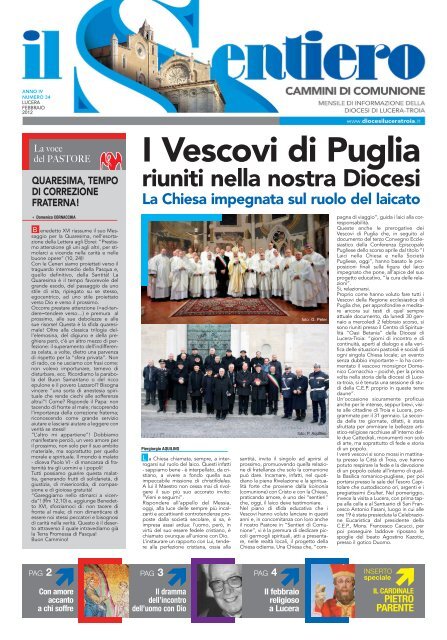 download giornale - Diocesi di Lucera-Troia
