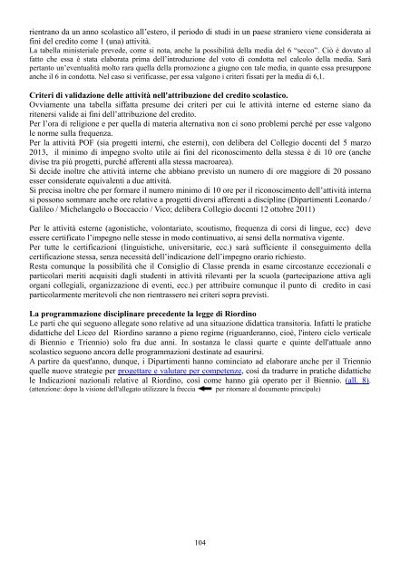 POF 2012-2013 edizione 2.pdf - Liceo Scientifico Galileo Galilei ...