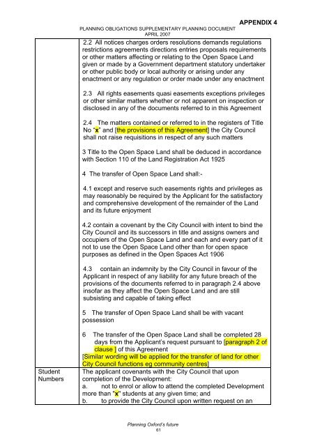 APPENDIX 4 STANDARD TRIPARTITE AGREEMENT [this format ...