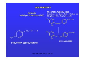 sulfamidici e nitrofurani - I blog di Unica