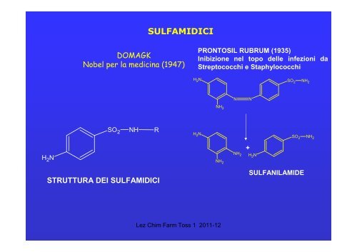 sulfamidici e nitrofurani - I blog di Unica