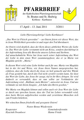 PFARRBRIEF - sthedwig-koblenz.de