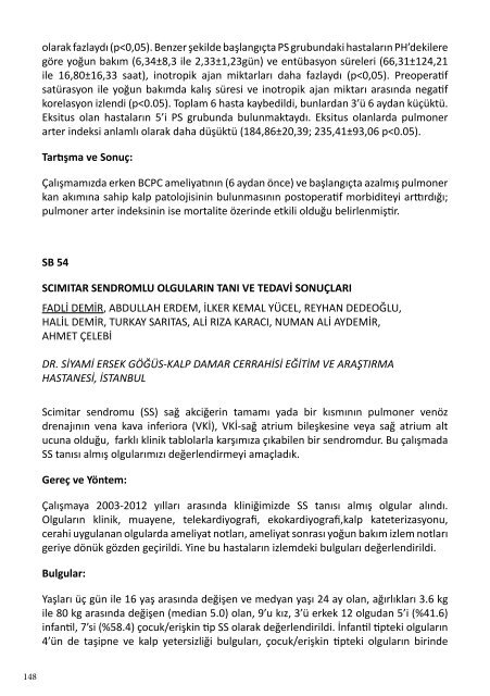 tıklayınız - Türk Pediatrik Kardiyoloji ve Kalp Cerrahisi Derneği