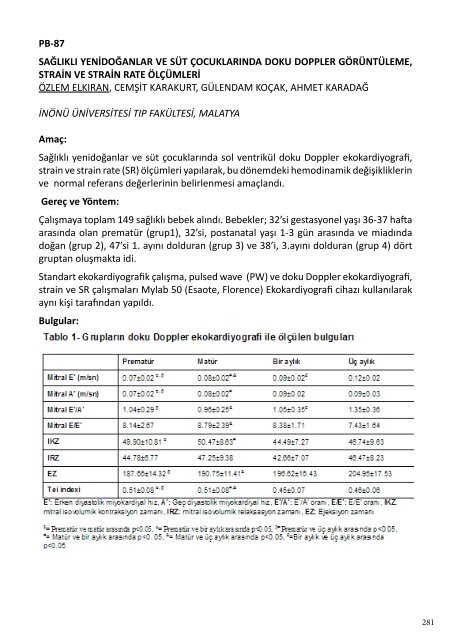 tıklayınız - Türk Pediatrik Kardiyoloji ve Kalp Cerrahisi Derneği