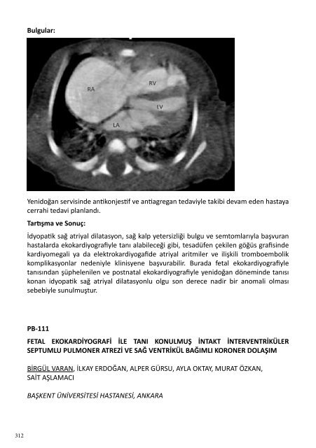 tıklayınız - Türk Pediatrik Kardiyoloji ve Kalp Cerrahisi Derneği