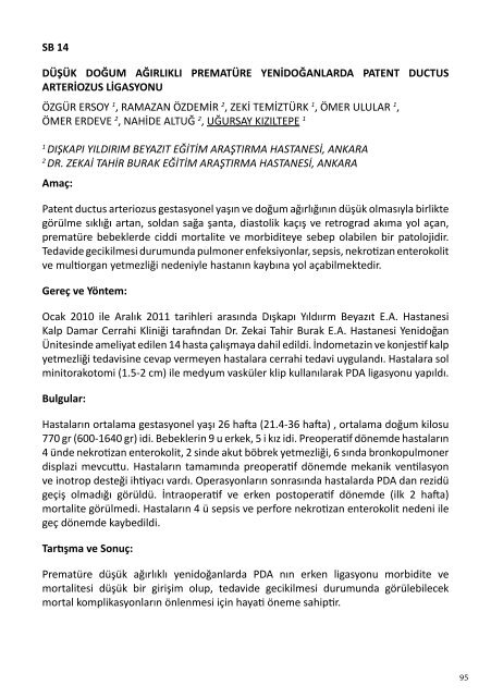 tıklayınız - Türk Pediatrik Kardiyoloji ve Kalp Cerrahisi Derneği