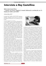 Scarica articolo completo in pdf - Craniosacrale