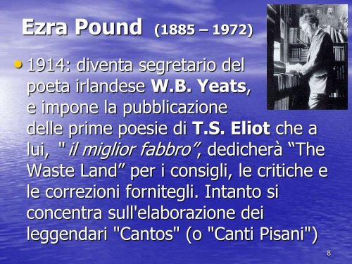 L'imagismo di Ezra Pound - Liceo Scientifico Galilei