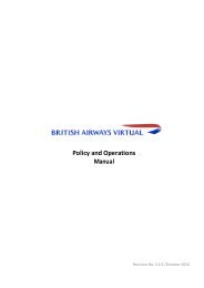 BAV Operations Manual - British Airways Virtual