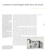 L'oratorio di Sant'Angelo della Pace nei secoli - Cinquecentenario ...