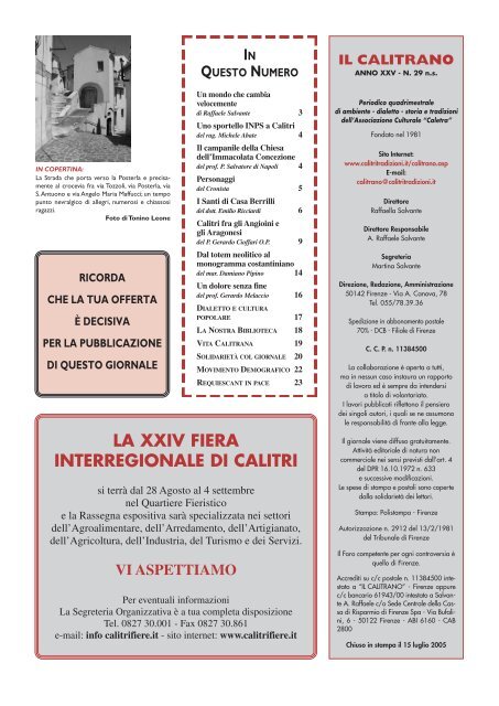 IL CALITRANO N. 29 x PDF