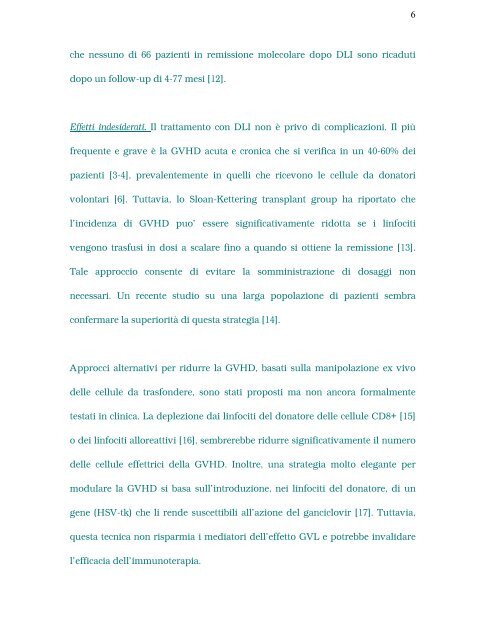 immunoterapia adottiva dopo trapianto di midollo ... - Mieloma Multiplo