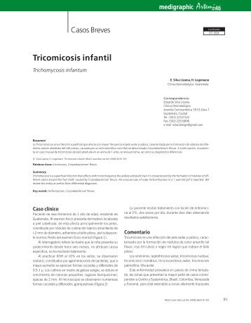 Tricomicosis infantil - edigraphic.com