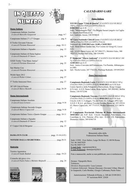 damasport 6.pdf - Federazione Italiana Dama