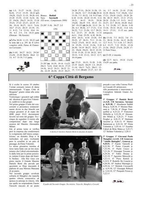 damasport 6.pdf - Federazione Italiana Dama