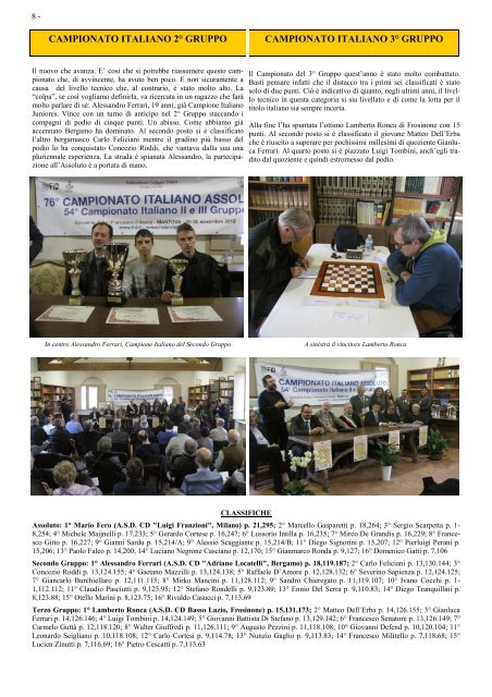 damasport 6.pdf - Federazione Italiana Dama