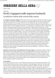 Corriere della Sera - KSB