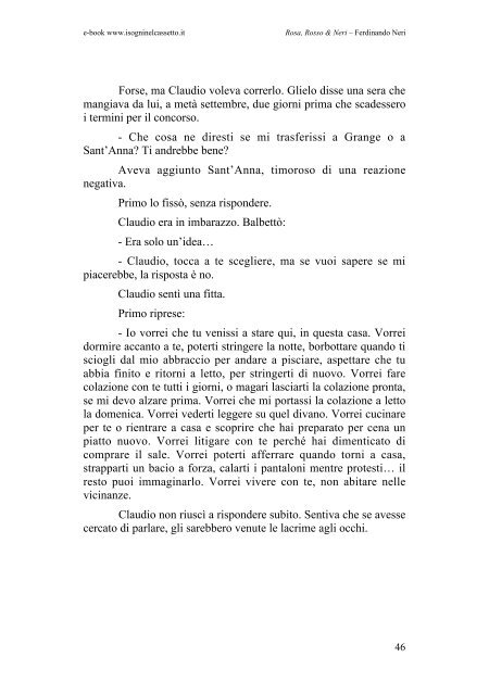 scarica l'e-book vol.1 - I Sogni nel Cassetto