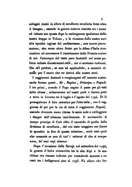 Cavalleria Napoletana - Societa italiana di storia militare