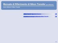 Manuale di Riferimento di Nikon Transfer (per Windows) - Nital.it