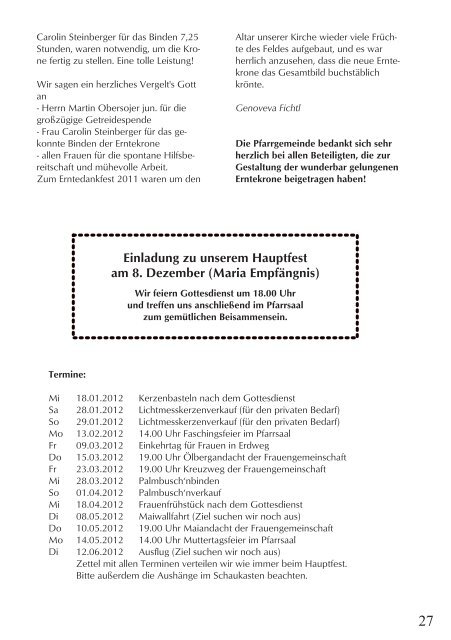 ++Pfarrnachrichten Nr. 82 von Dezember 2011 bis Juni 2012 - Kath ...