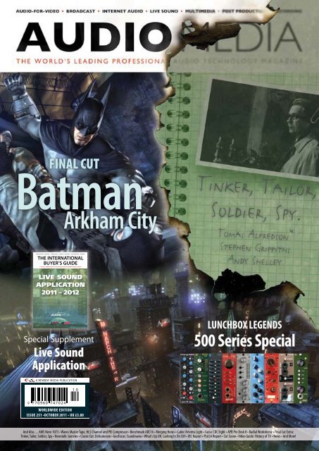 Arkham City - Audio Media