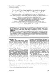 2,3,4,6-Tetra-O-(3-nitropropanoyl)-O-β-D-glucopyranoside, a New ...