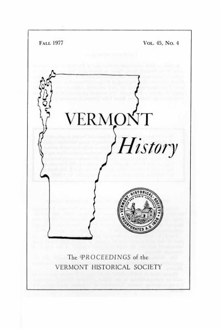 Dark Mountain: H. P. Lovecraft and the - Vermont Historical Society