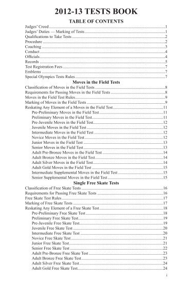 2012 13 Tests Book for Ereaders (PDF) - US Figure Skating