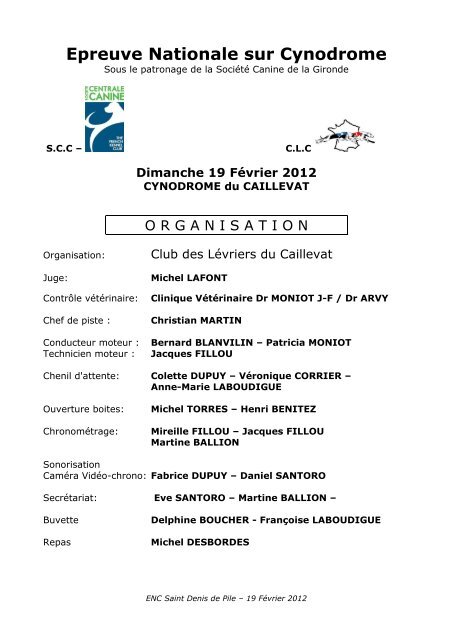 CLC - Saint Denis de Pile ( 33 ) - ENC - Commission Nationale d ...