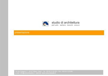 Studio di Architettura - Arch. Colucci