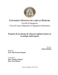 Facoltà di Ingegneria Corso di Laurea Magistrale in Ingegneria ...