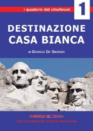 Dispensa Casa Bianca.qxd - Cineforum del Circolo