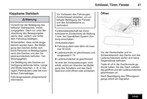 Handbuch - Opel