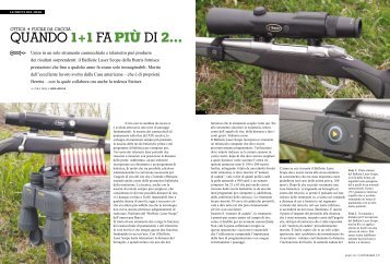 Actionarms giugno 2010 Ballistic LaserScope - Burris