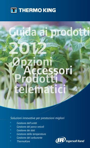 Opzioni Prodotti telematici Accessori - Swisclima