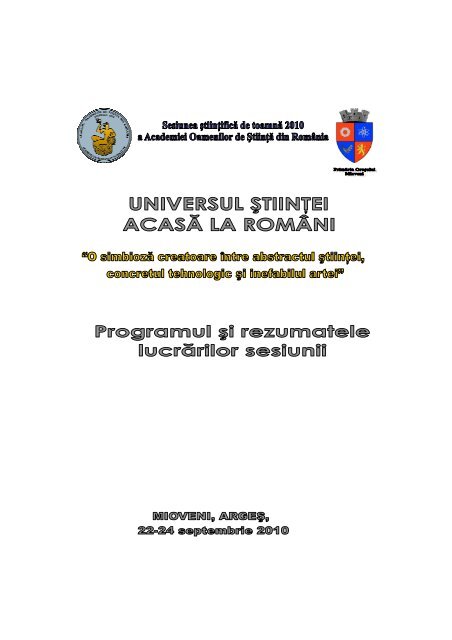 Untitled - Academia Oamenilor de Stiinta din Romania